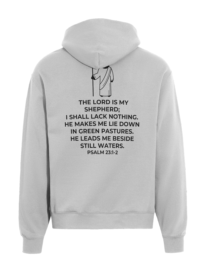Psalm 23:1 Eclipse Oversized Hoodie [Dark] product image (1)