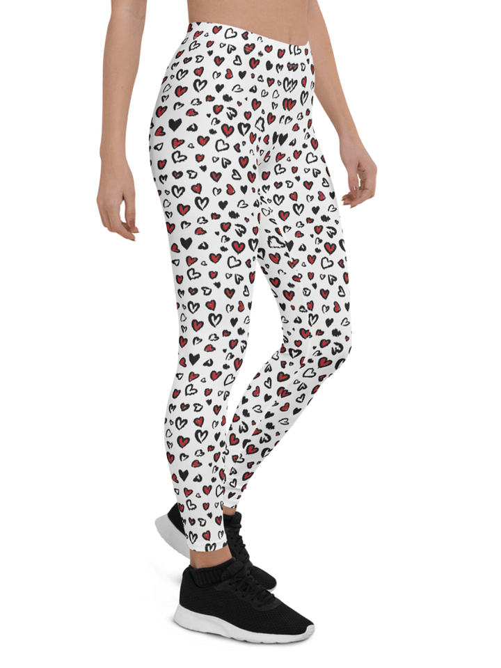 Multi Hearts Leggings product image (2)