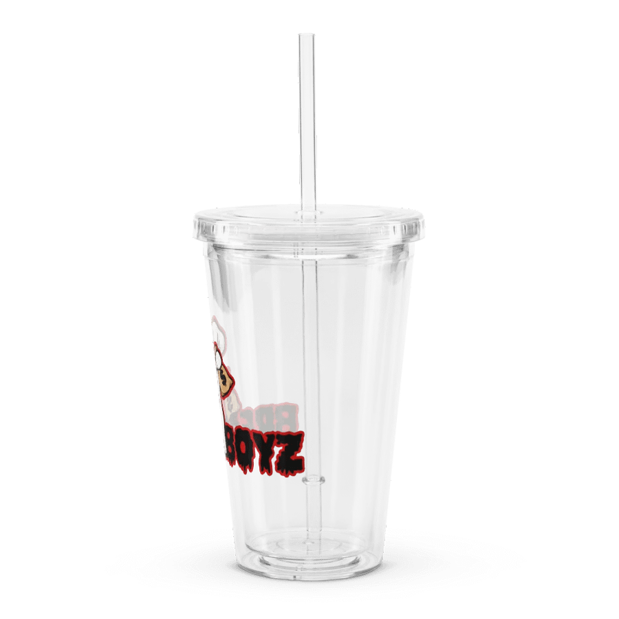 Bread Boyz Clear Plastic Tumbler (16 oz) product image (4)