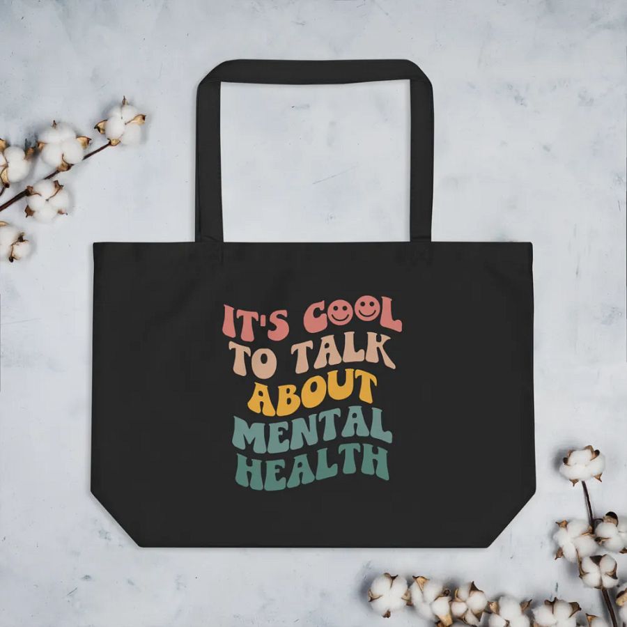 It's Cool To Talk About Mental Health Tote product image (4)