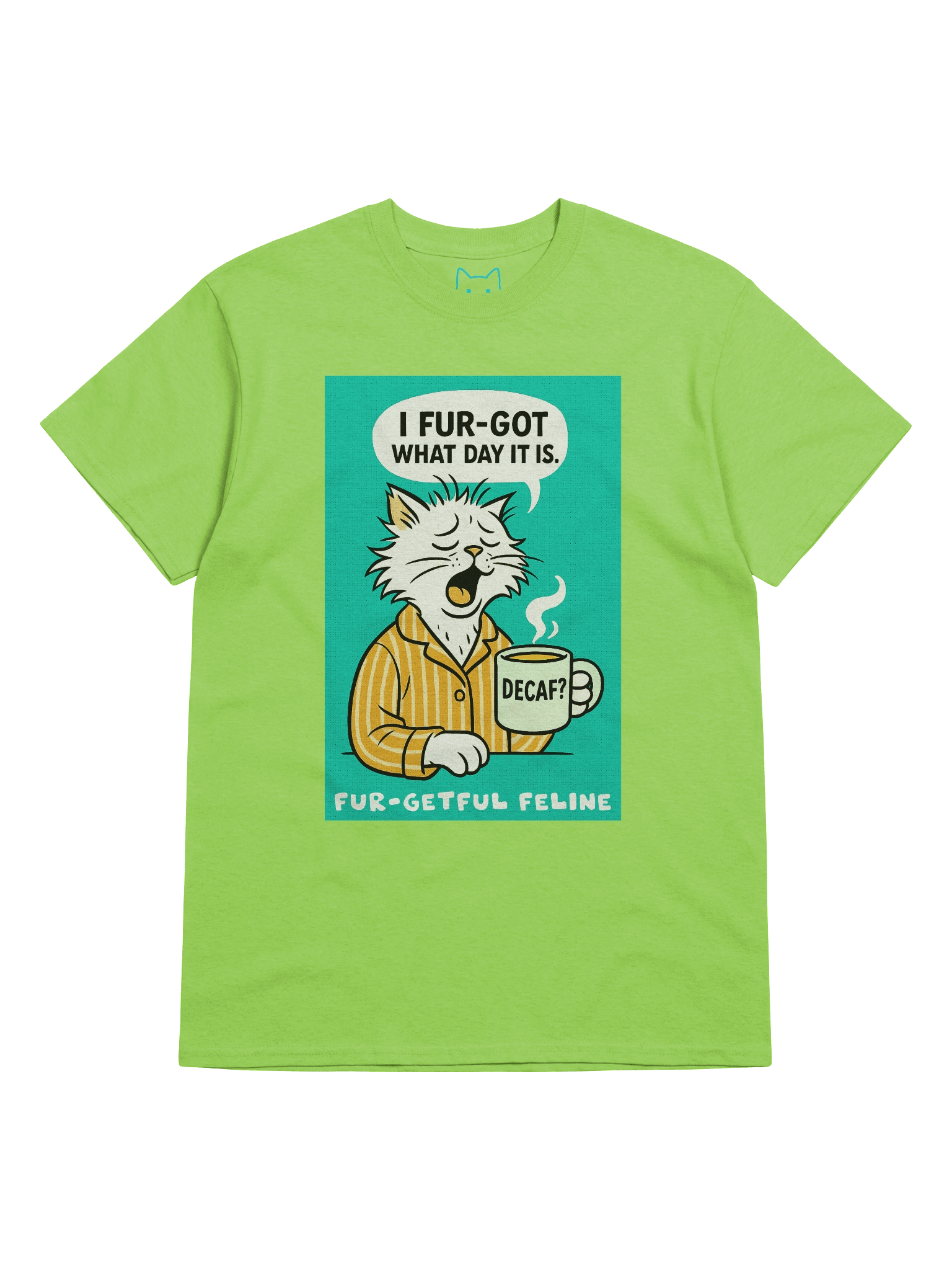 Fur-getful Feline Boxy Fit Unisex T-Shirt product image (65)