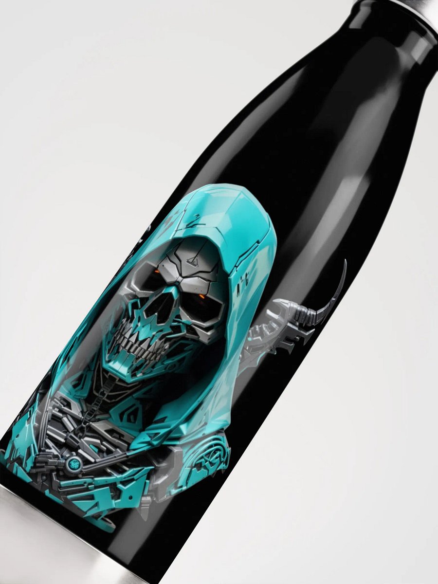 Cyber Skull Stainless Steel Water Bottle product image (5)