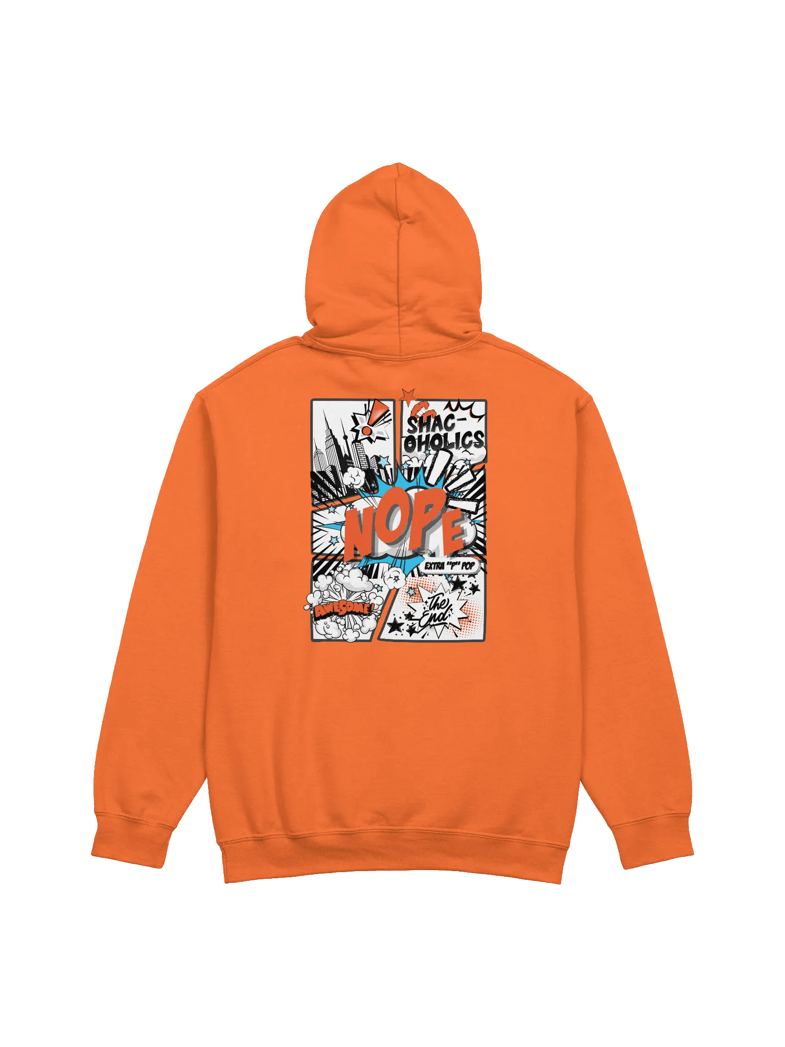 Explosive Orange NoPe Shac-oholics Hoodie product image (2)