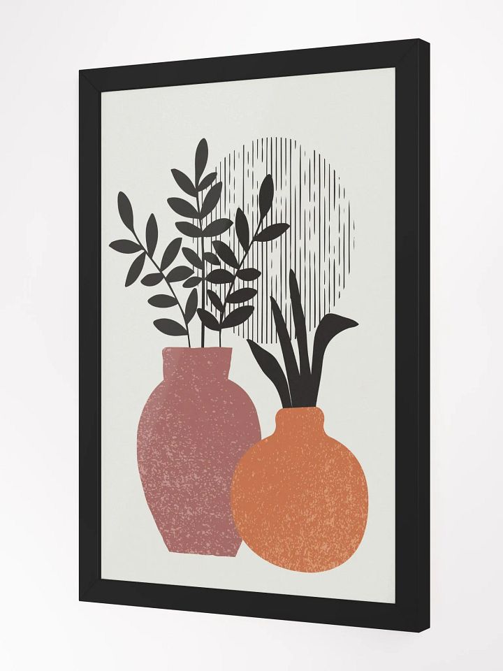 Minimalist Botanical Bliss Framed Poster product image (7)