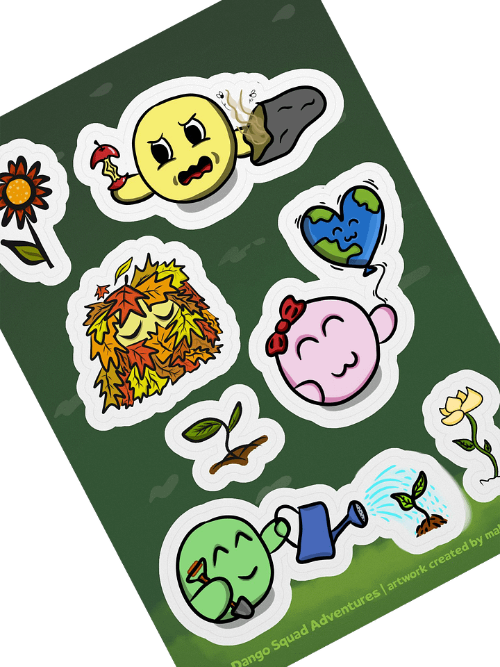 Earth Day Set - Kiss Cut Sticker Sheet product image (2)