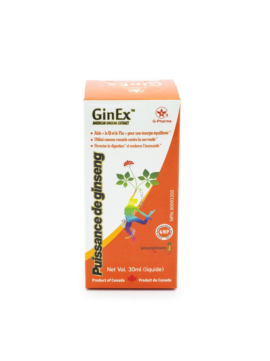 GinEx®西洋蔘黑膏滋滴劑*4瓶（买三送一） product image (3)