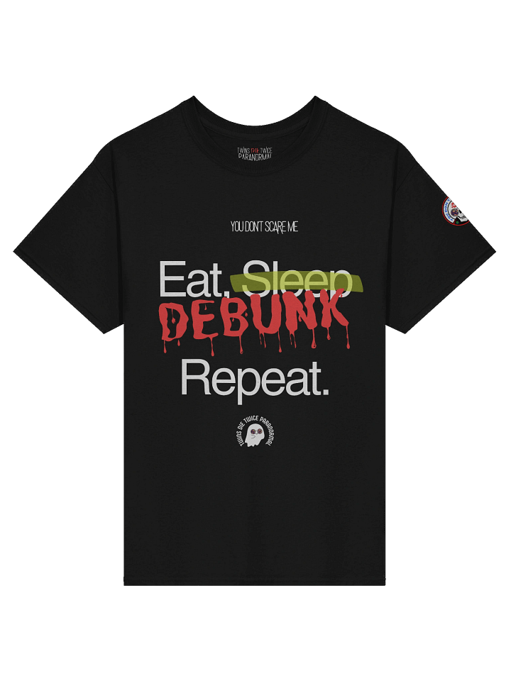 Eat Sleep Debunk Repeat Budget Tee product image (1)