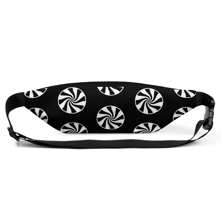 Mint white logo - no text - logo pattern Fanny Pack product image (3)