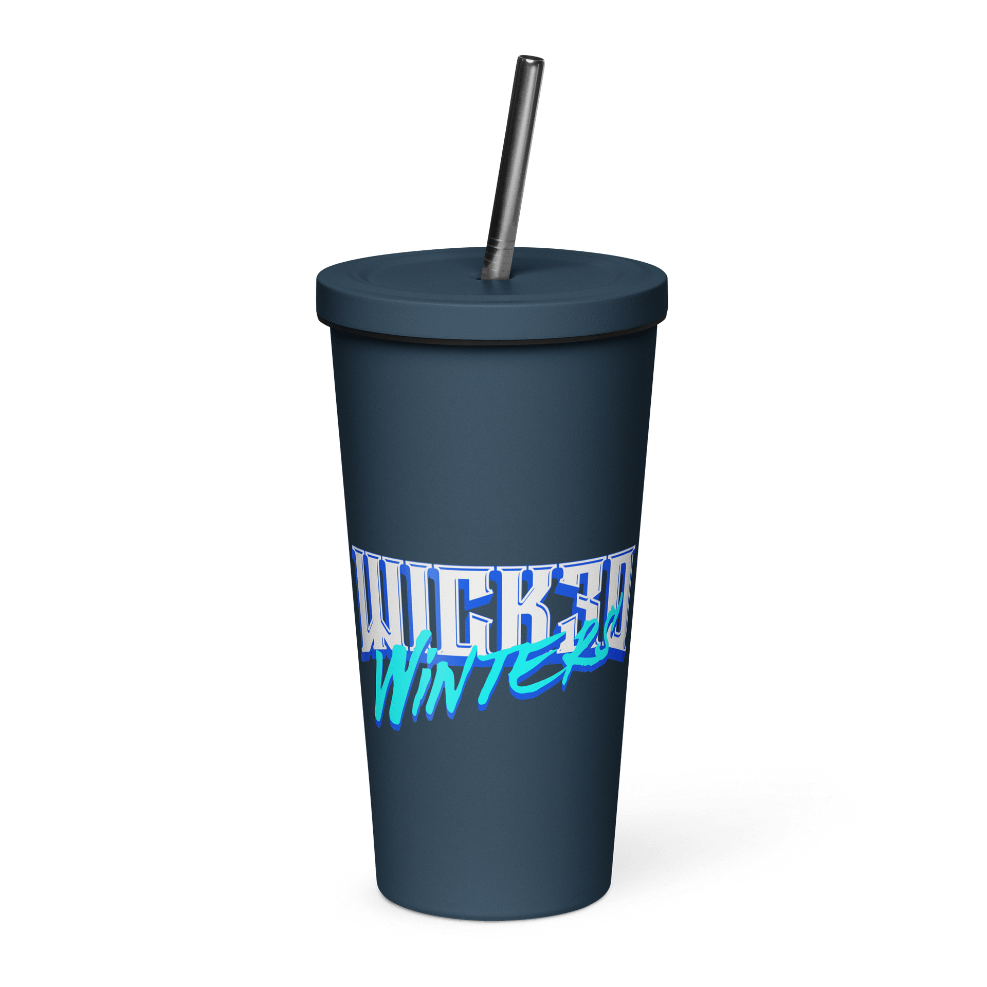 WICKED WINTERS “ELECTRIFIED BY ICE” TUMBLER WITH STRAW product image (8)