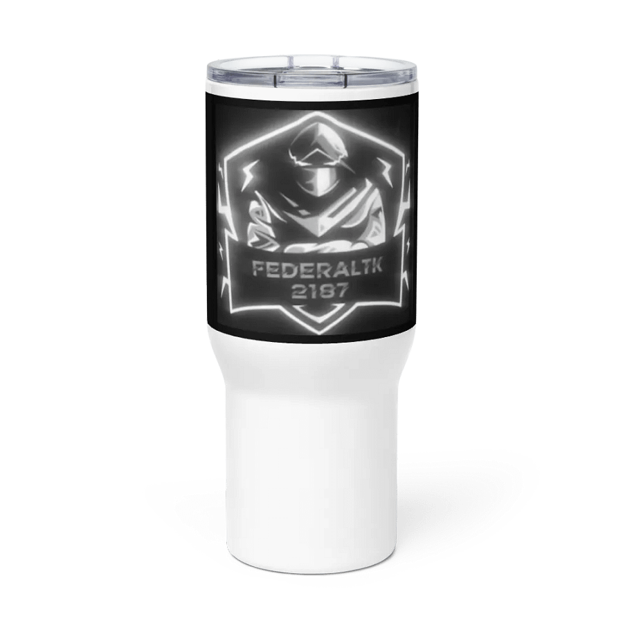 Fed Shaker Travel Mug w/ black background product image (2)