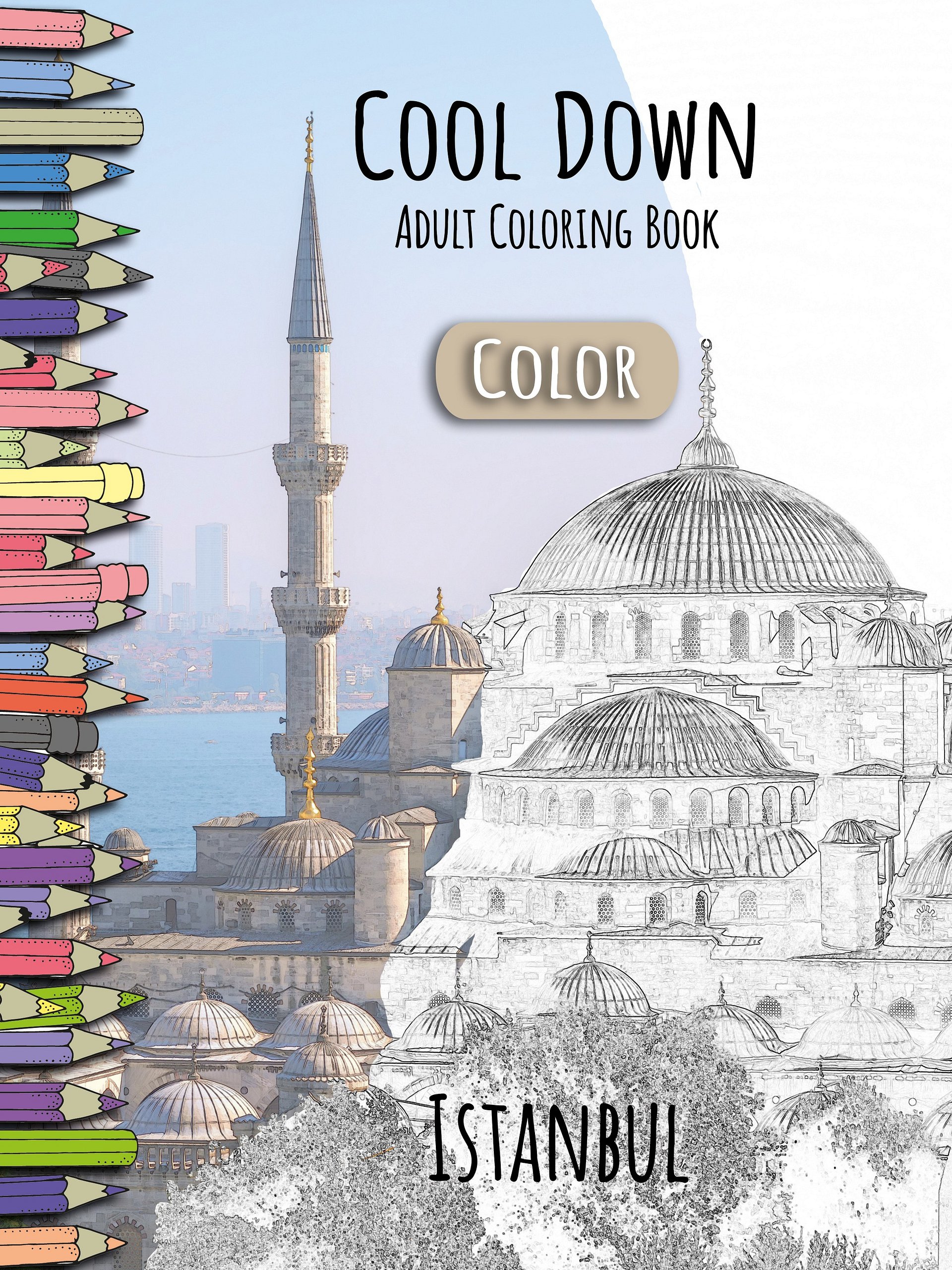 Cool Down [Color] | Adult Coloring Book: Istanbul product image (1)