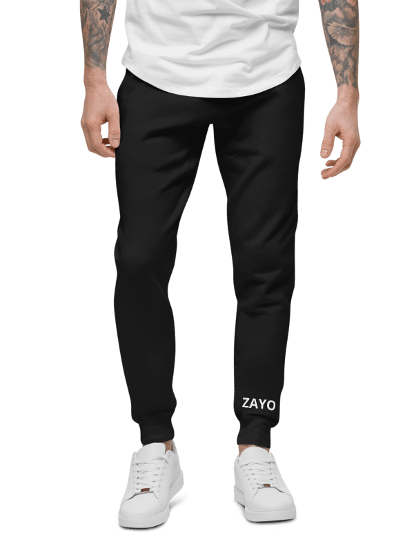 Pixelated Monochrome Fleece Joggers product image (1)