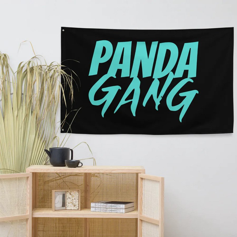 Panda Gang Flag product image (7)