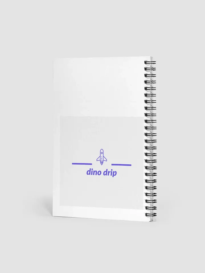 Dino Drip Note book product image (2)