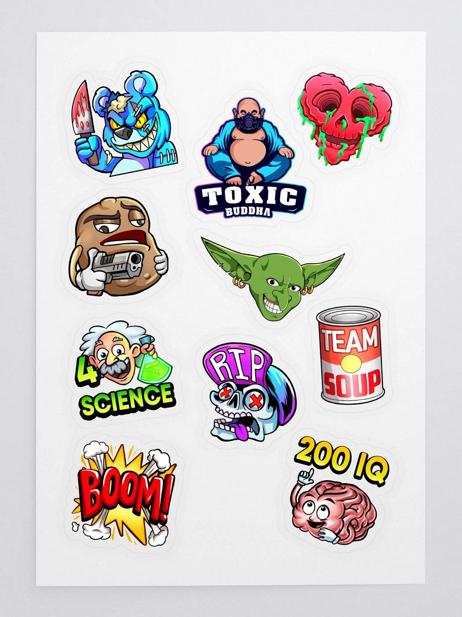 Emote & Logo Sticker Set product image (3)