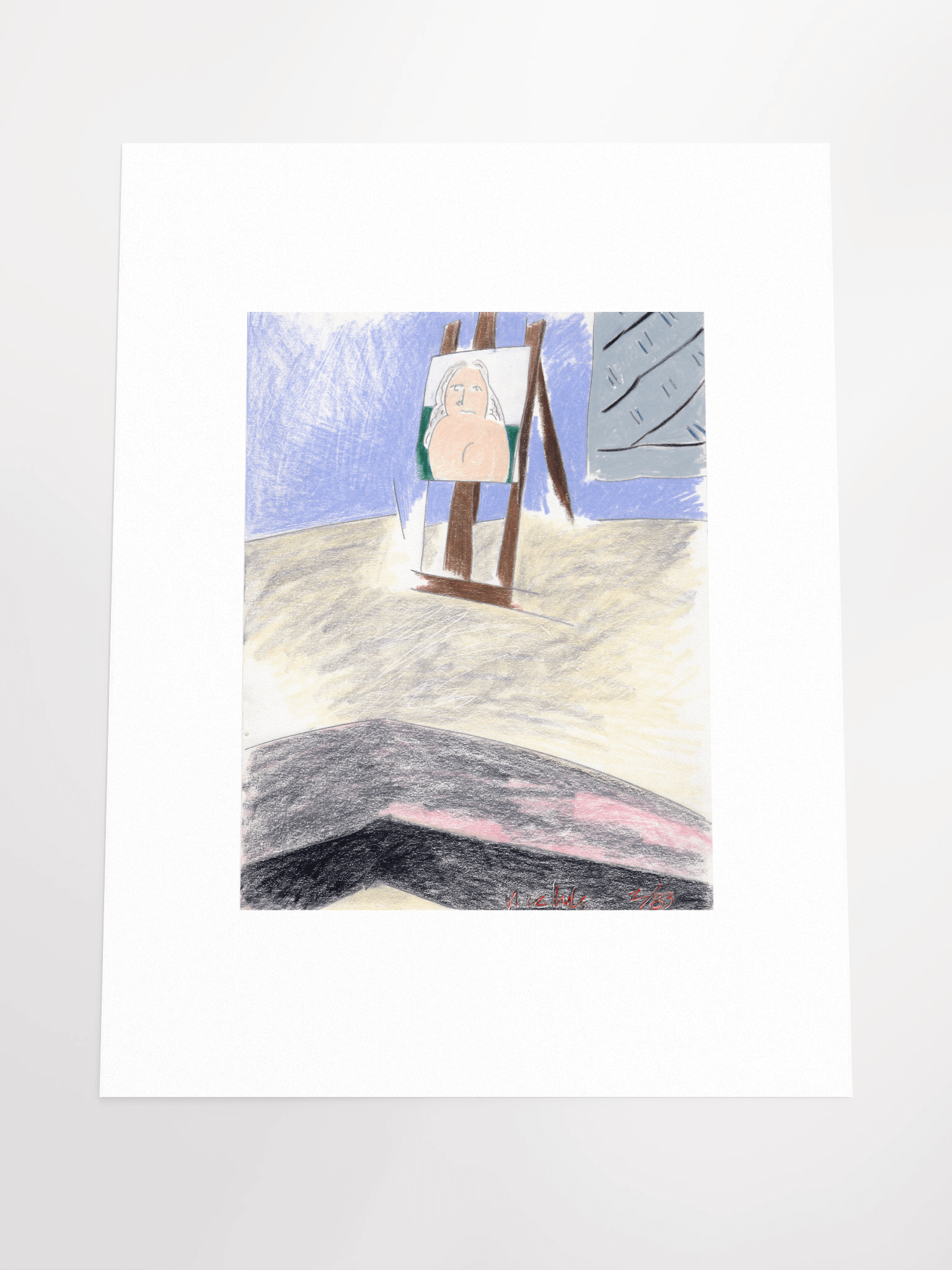 Drawing of Sloy Painting 02.83 Print product image (5)