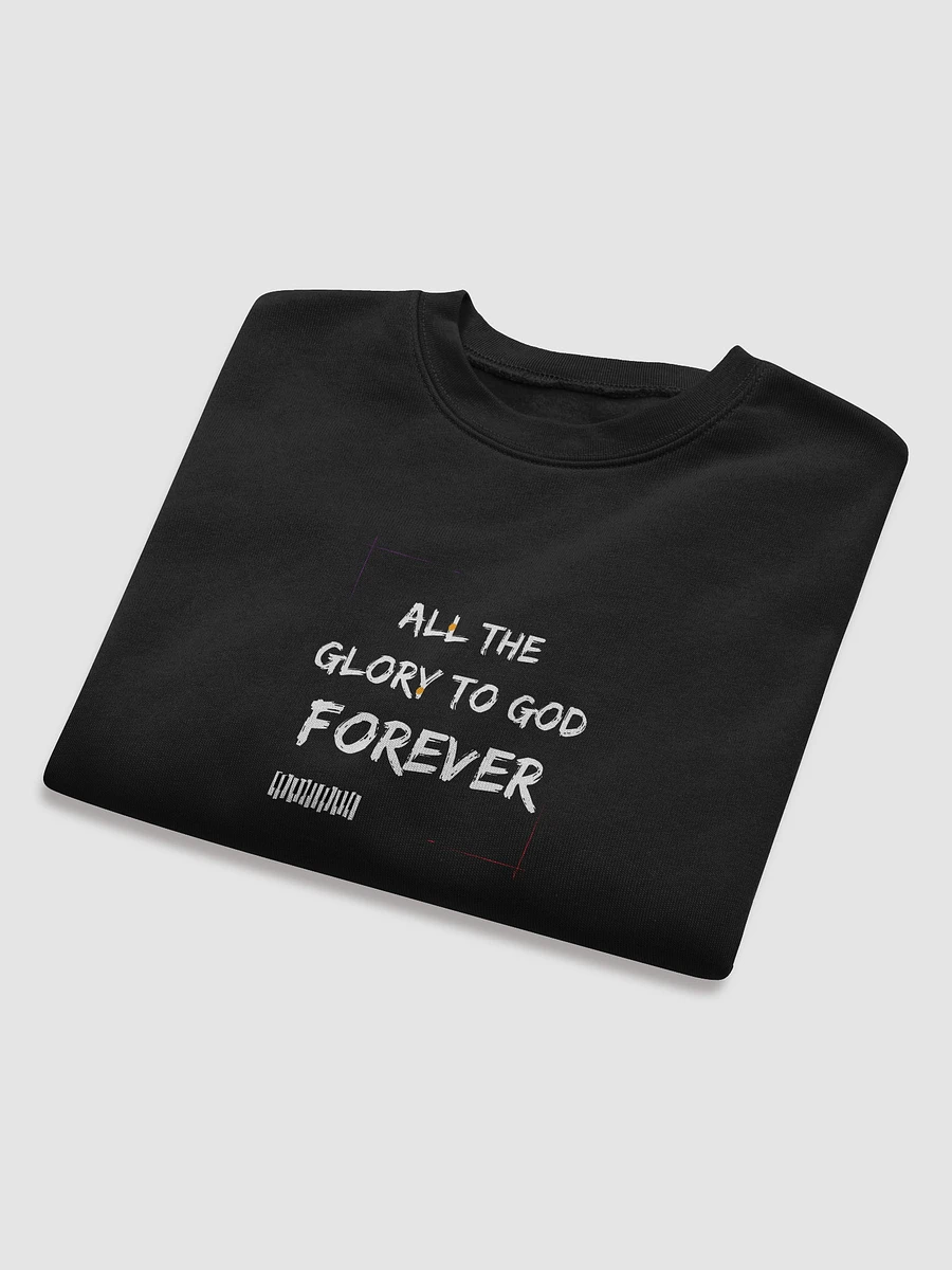 All The Glory To God Forever (Black Hoddie Women) product image (5)
