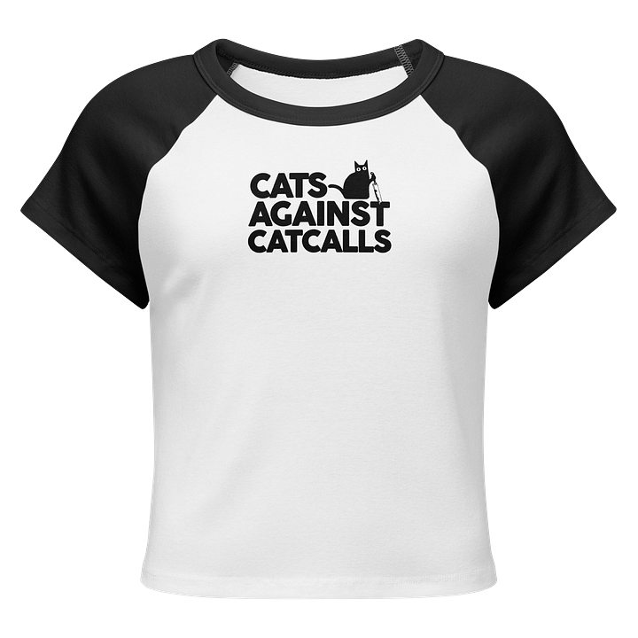Cats Against Catcalls - Baby Tee product image (1)