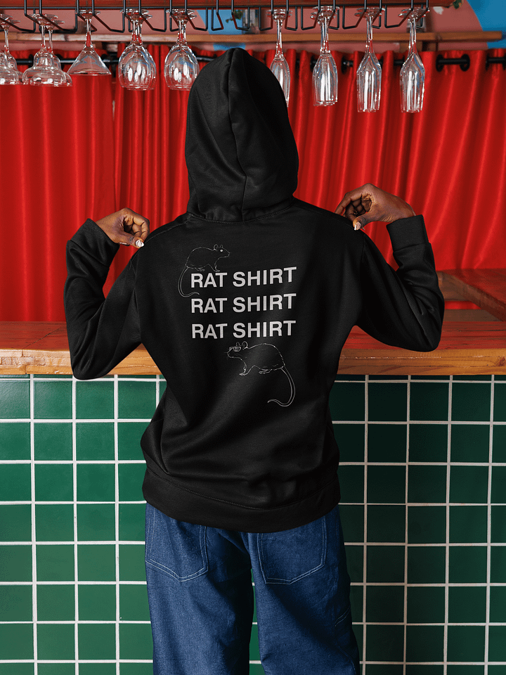 Rat Shirt zip hoodie product image (1)