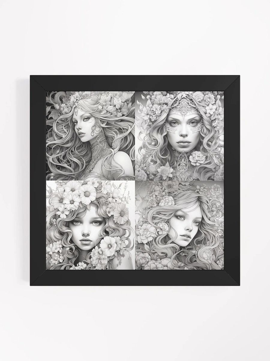 Quad Goddess Framed Matte Poster - Regal Series product image (1)
