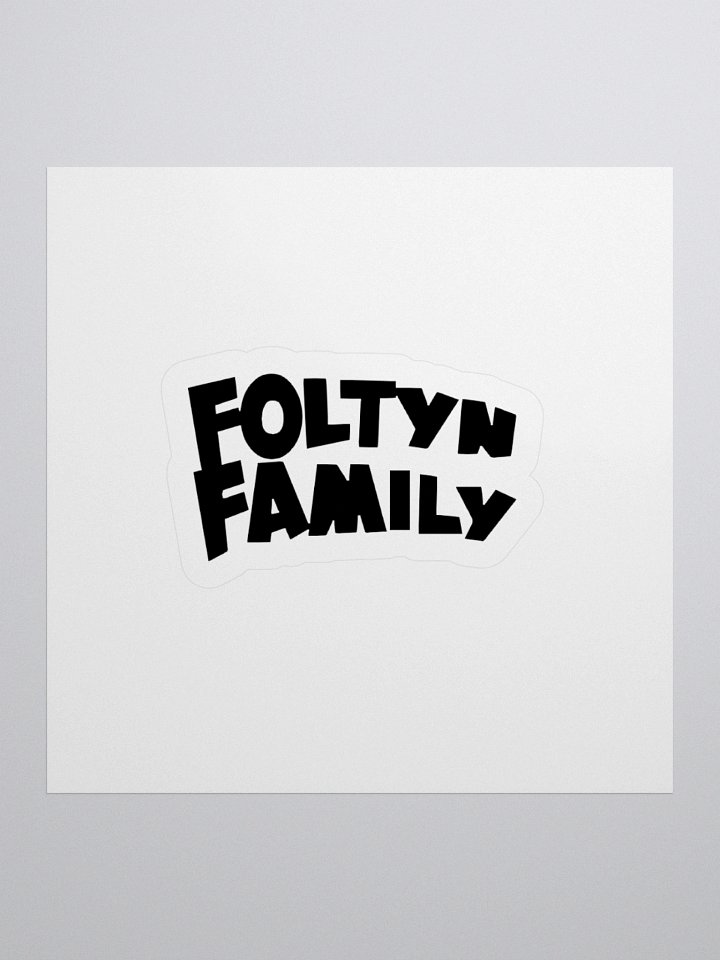 Foltyn Family Sitcker product image (1)