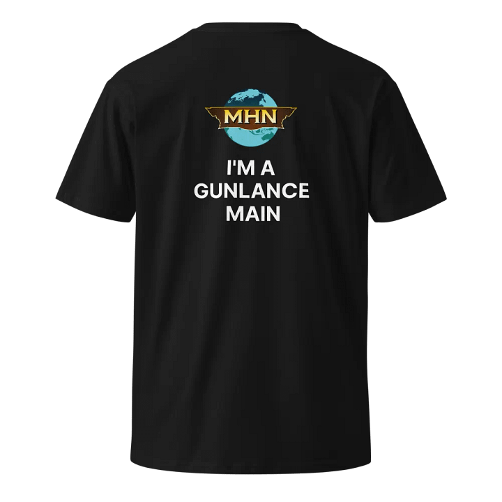 Copy of Gunlance Main MHN Emblem Unisex T-Shirt Black/Grey/Navy product image (2)