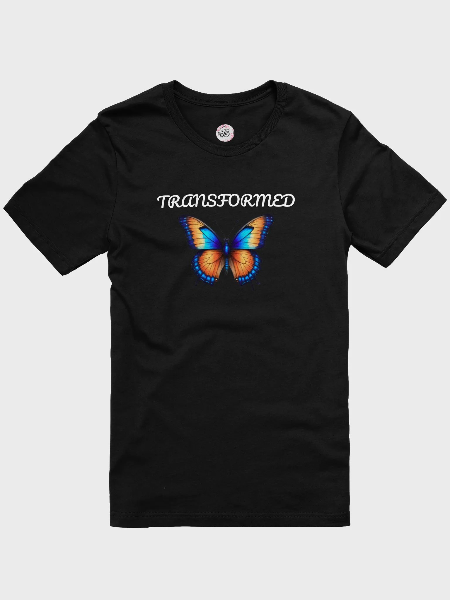 Transformed Butterfly T-Shirt (Black) product image (1)
