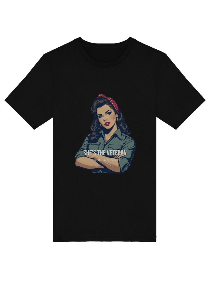 She’s The Veteran Signature Tee product image (2)