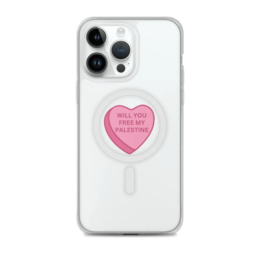 Will You Free My Palestine iPhone Case WYFMP MegSafe product image (1)