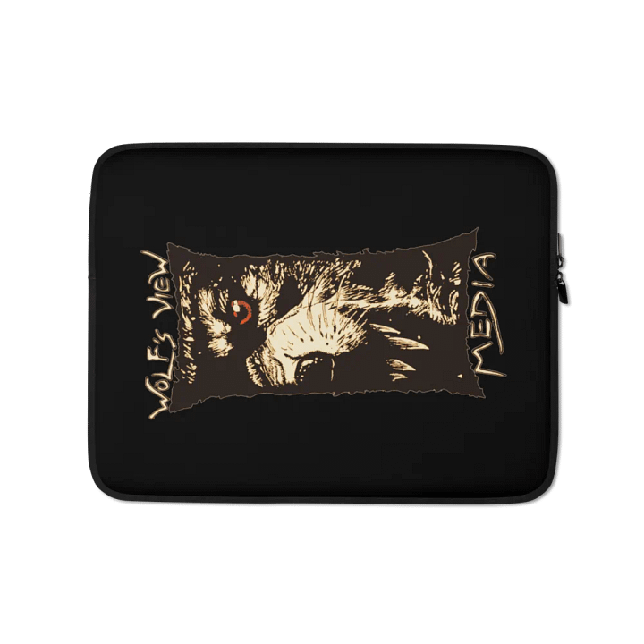 Snarling Wolf Logo- Laptop Sleeve product image (1)