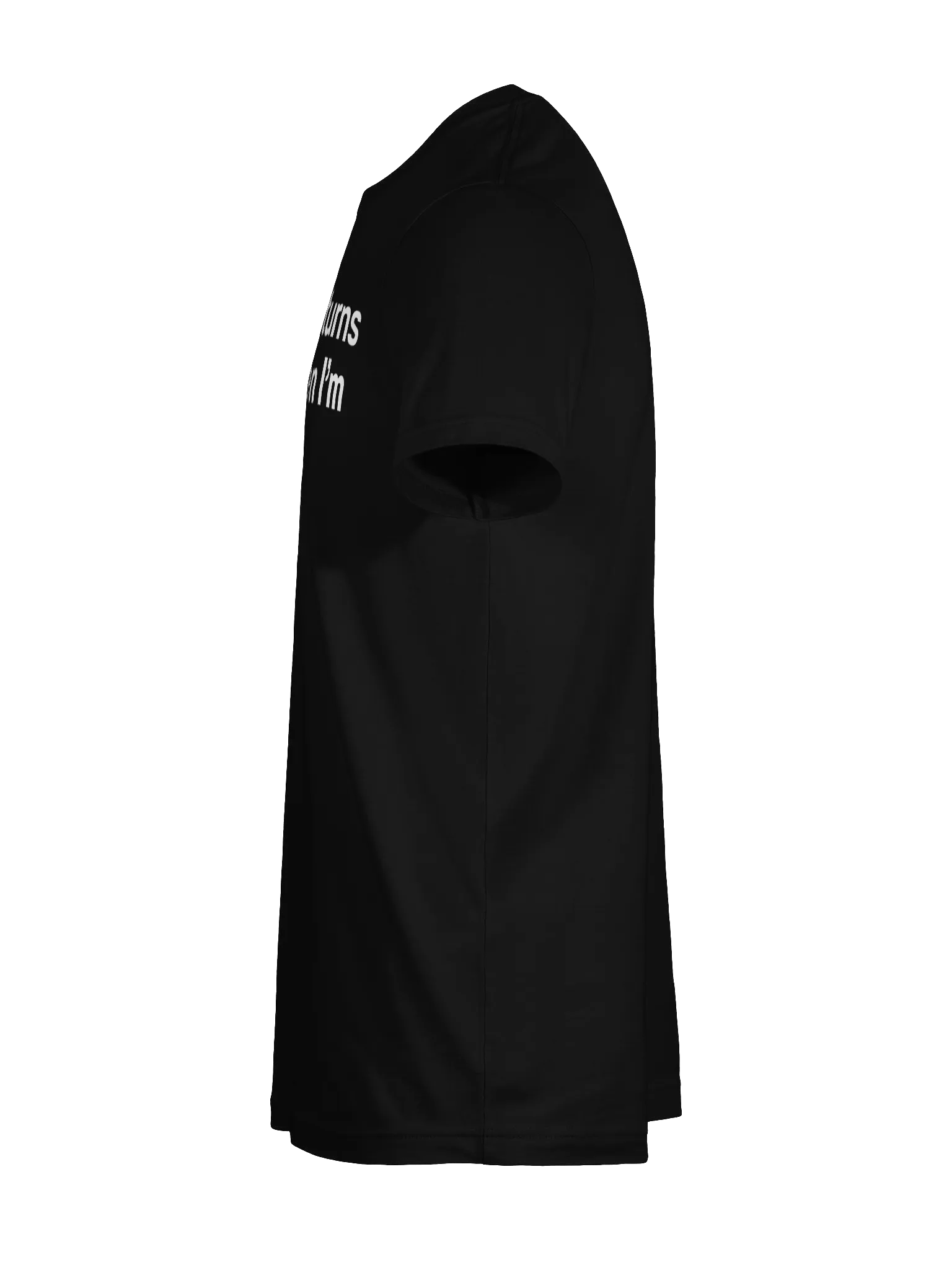 This shirt turns black when I’m in pain. Unisex T-Shirt product image (11)