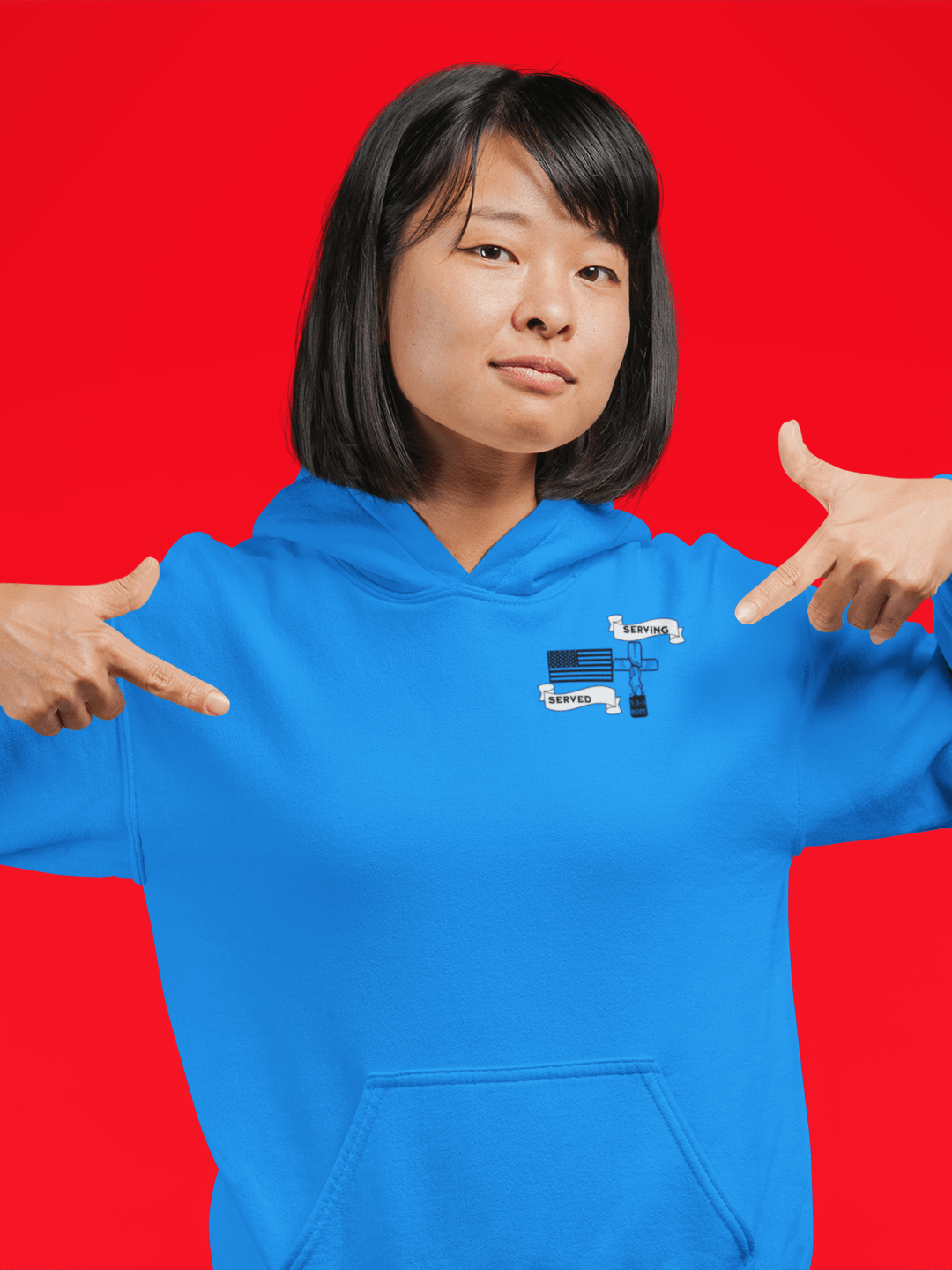 Served/Serving (Spirit of D'Vorah) Premium Hoodie product image (1)