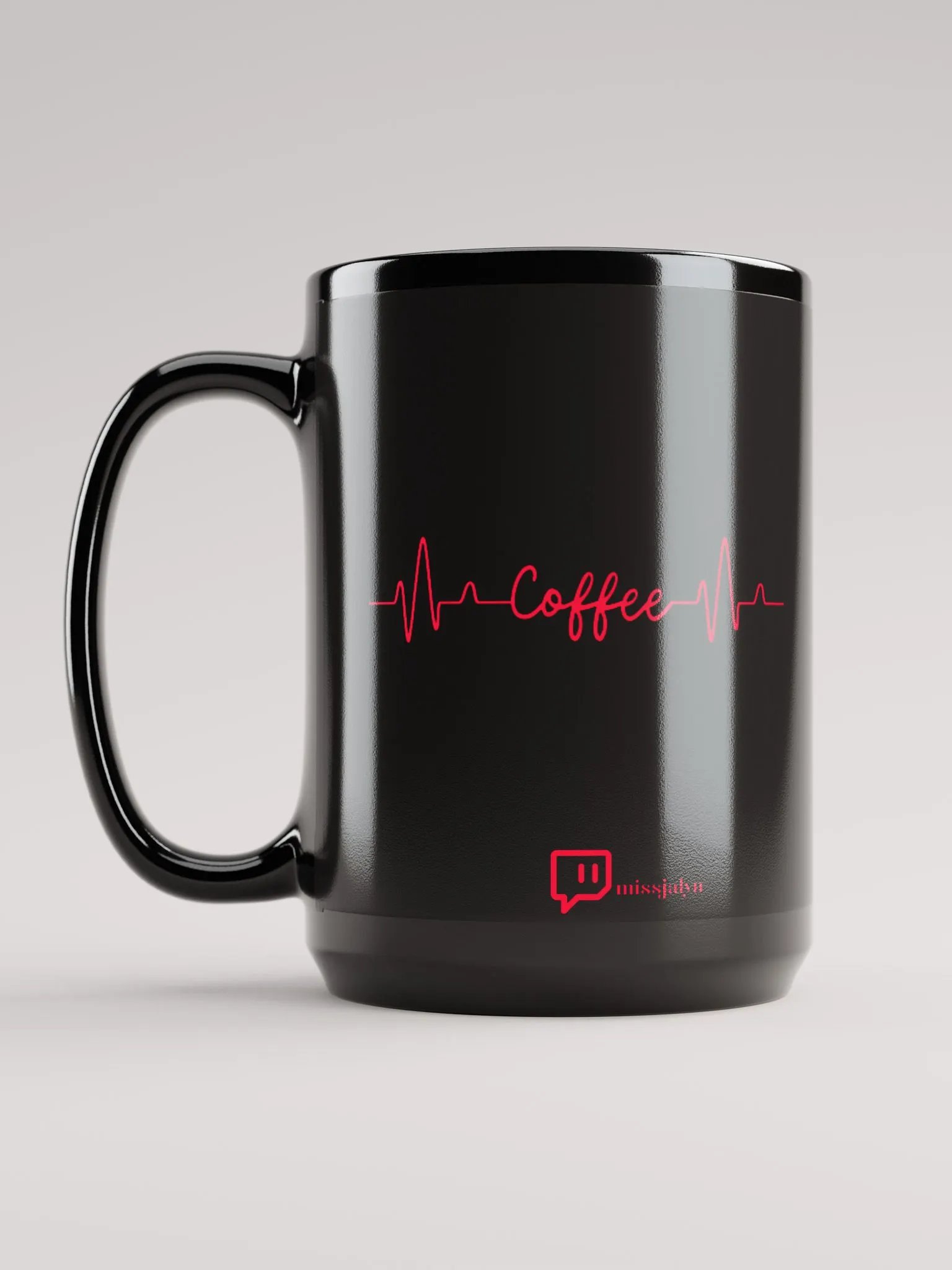 Coffee Heartbeat Coffee Mug w/ logo product image (6)