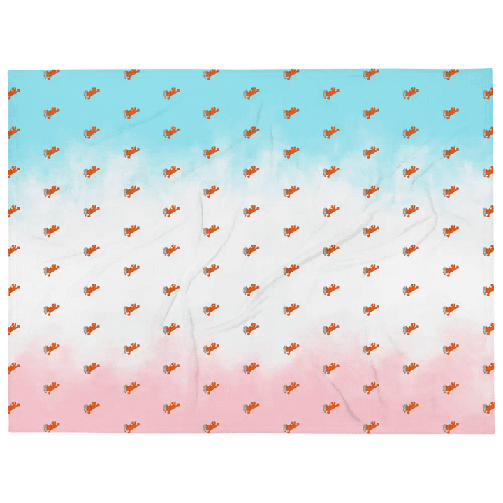 Trans Pride Smoke Puppy Blanket product image (2)