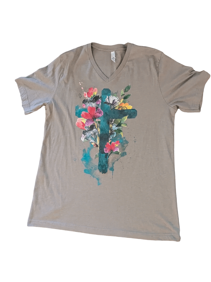 XL Cross & Flowers Tee product image (1)