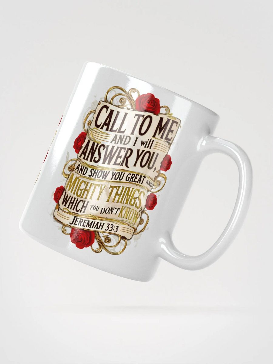 Call to Me White Glossy Mug product image (5)