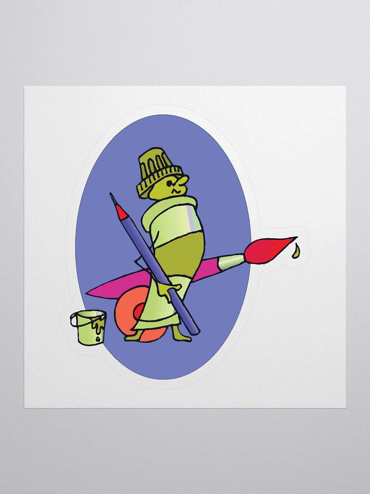 CREATIVE PAINTBRUSH CHARACHTER product image (1)