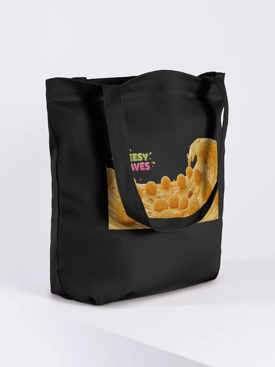 Golden Cheesy Waves Tote Bag product image (7)