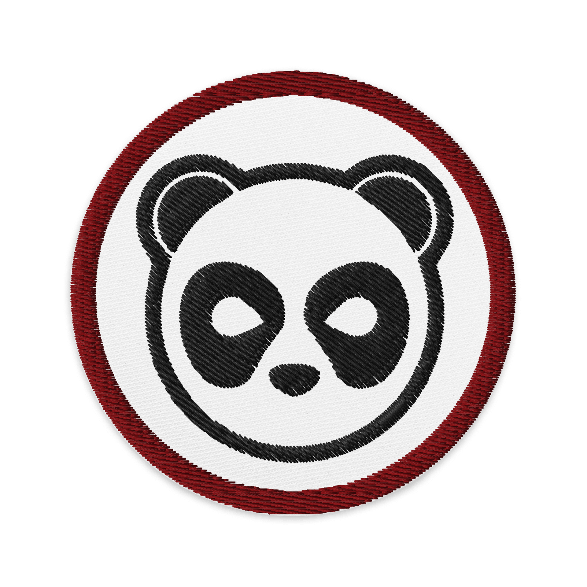 Panda Logo Embroidered Patches product image (1)