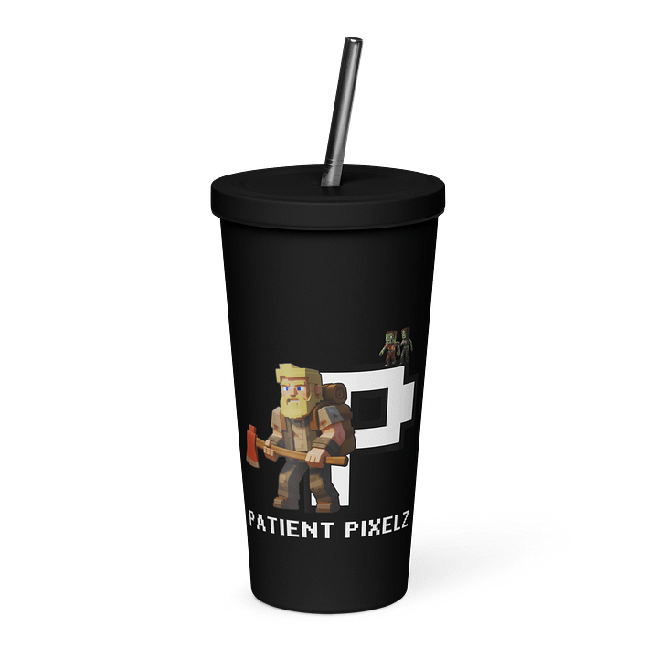 Patient PixelZ P Logo Insulated Tumbler product image (1)
