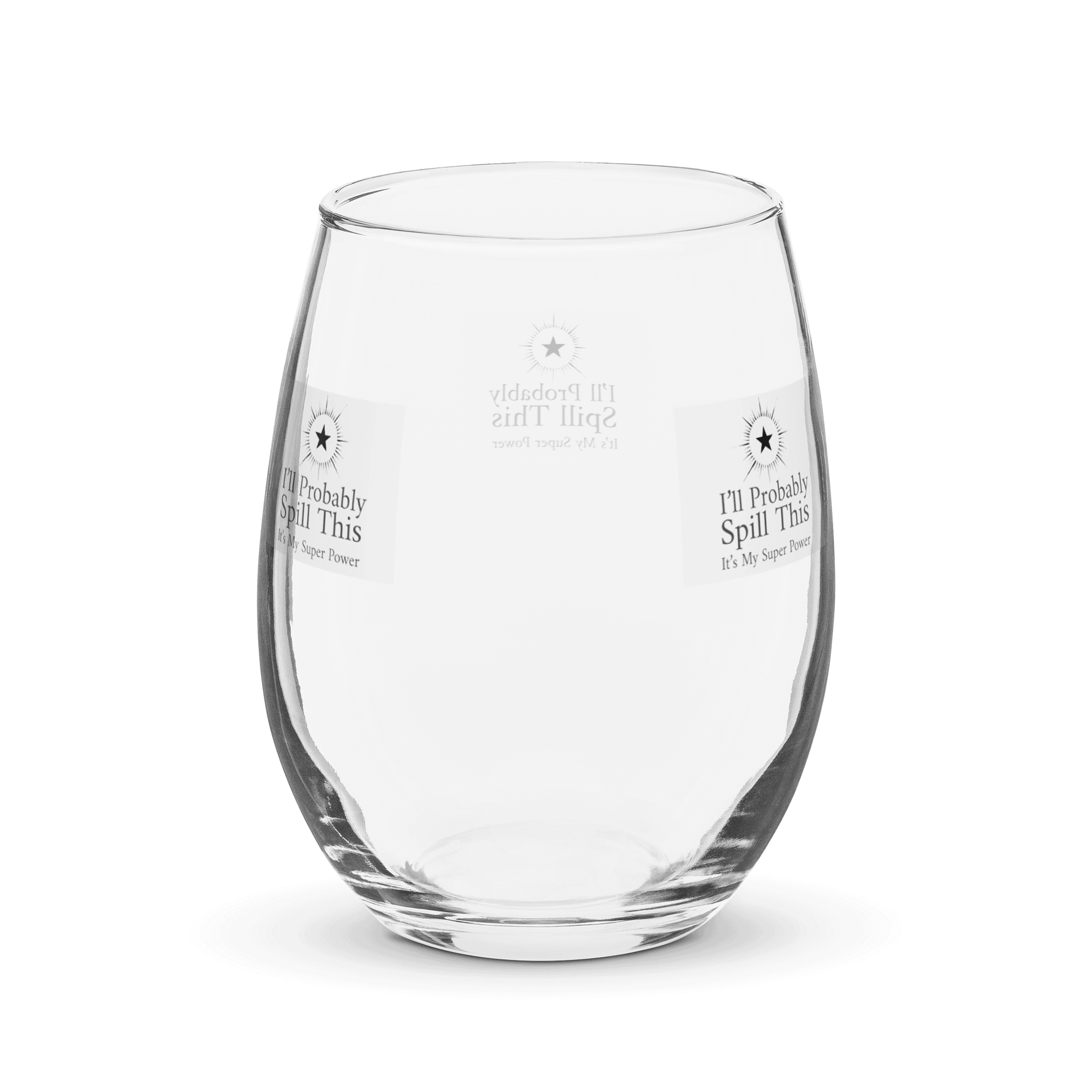 Wine Glass- I'll Probably Spill This product image (3)