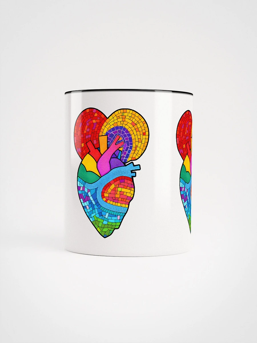 Rainbow Mosaic Heart #3 - Mug product image (5)