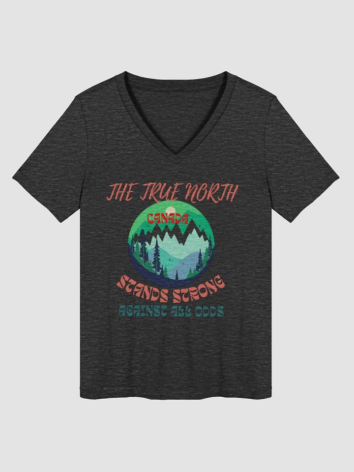 True North Landscape Women's V-Neck Tee product image (2)