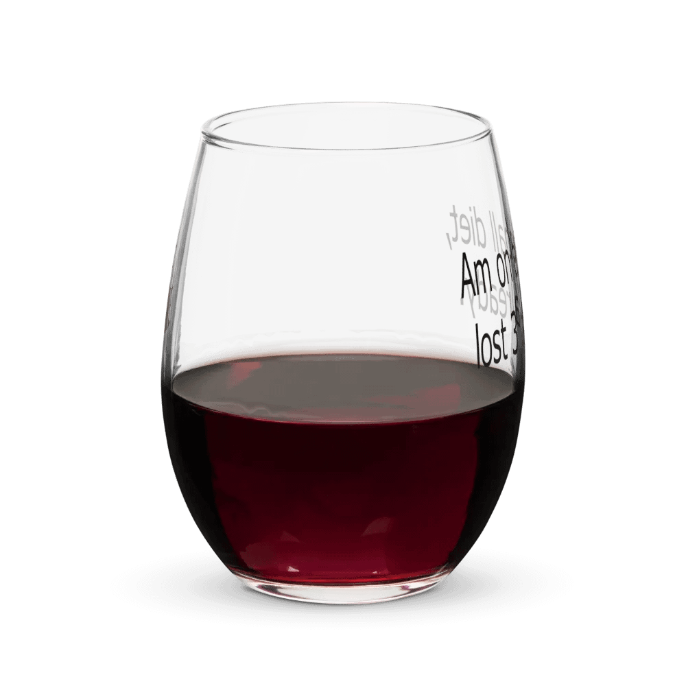 Fireball Diet Wineglass product image (6)