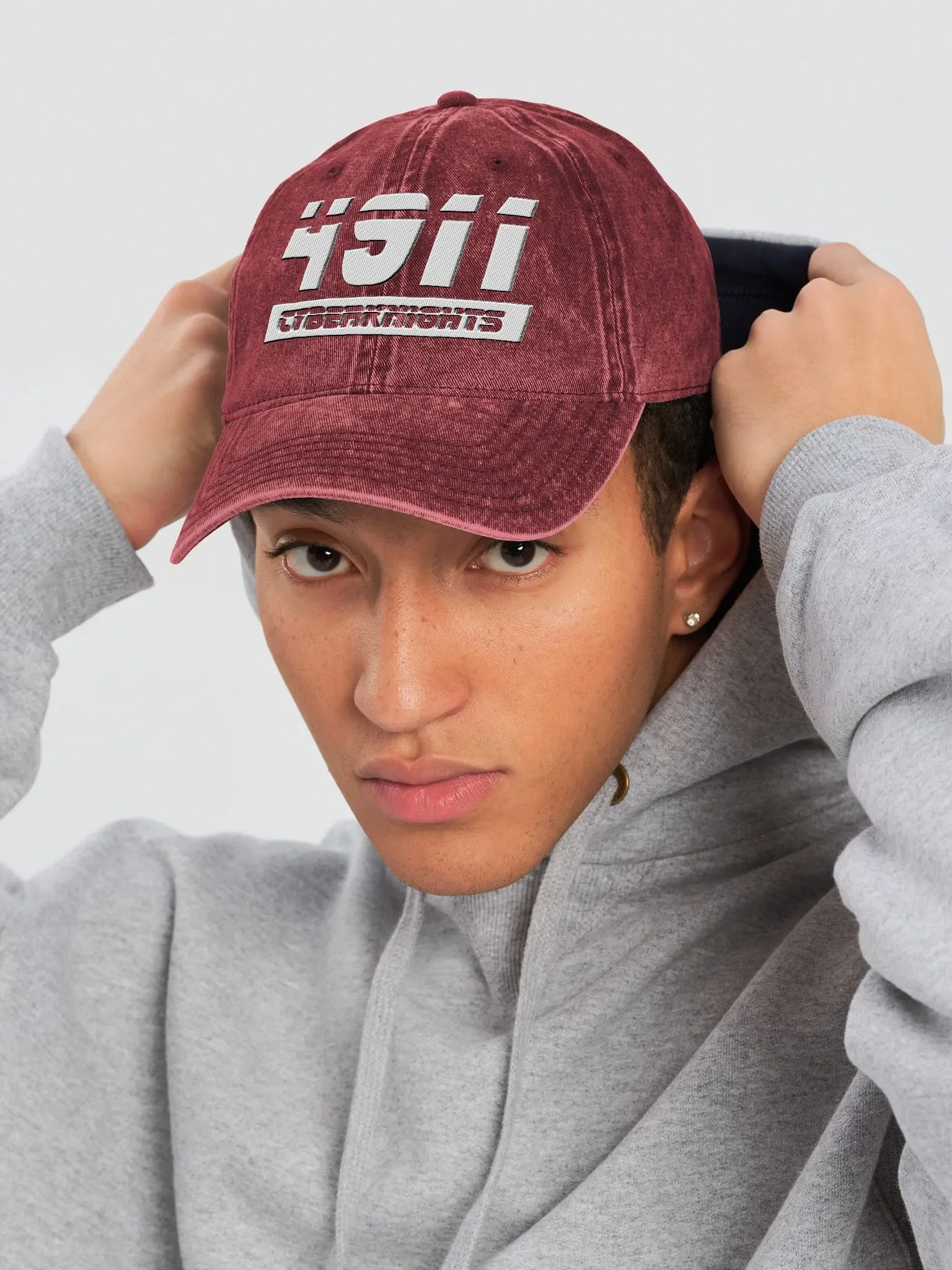 CyberKnights Red Dad Hat product image (6)