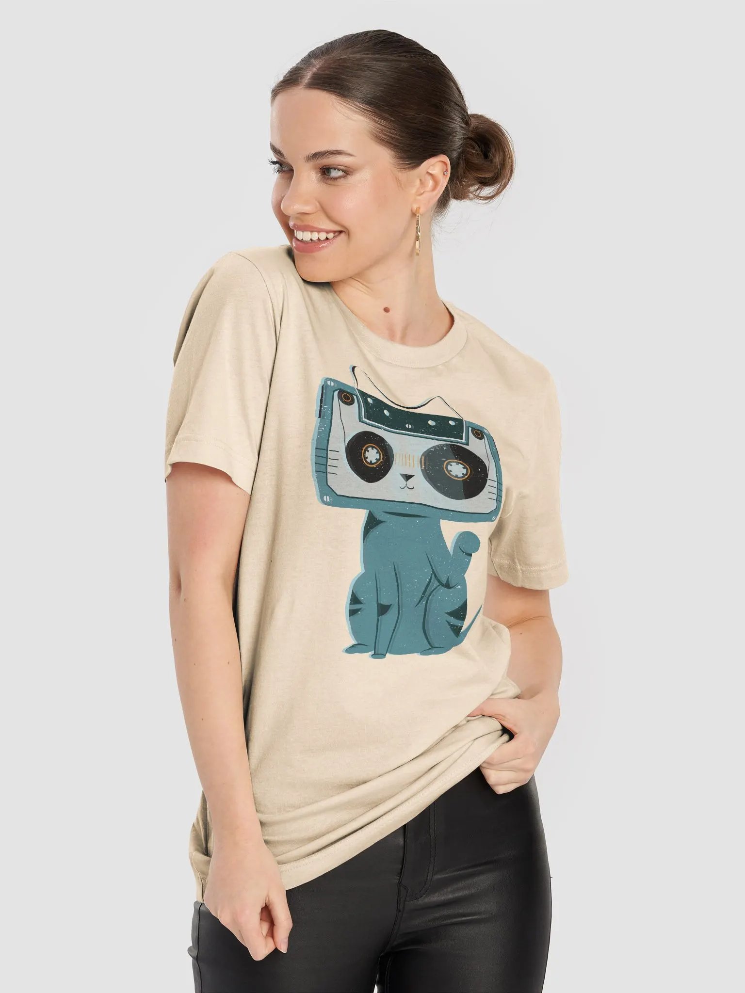 Cassette Tape A Lightweight Unisex T-Shirt product image (5)