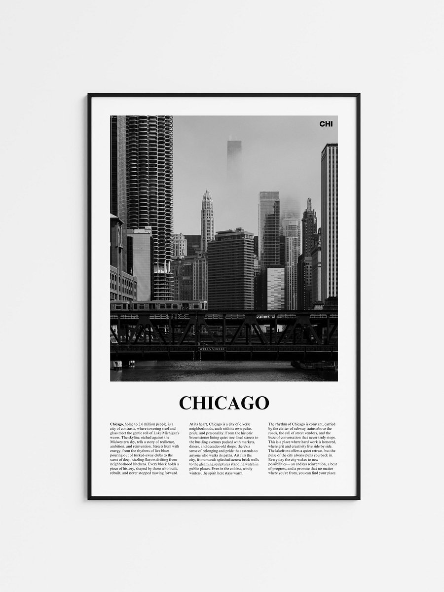 Chicago 02 Newspaper Poster product image (1)