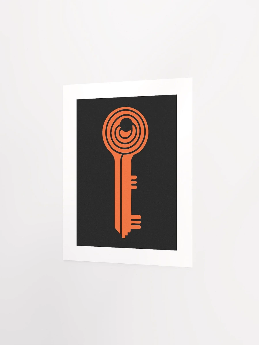 Orange Key To My Midcentury Heart - Print product image (2)