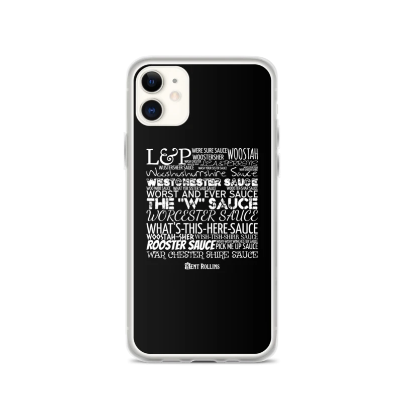 W Sauce Pronounciation iPhone Case product image (1)