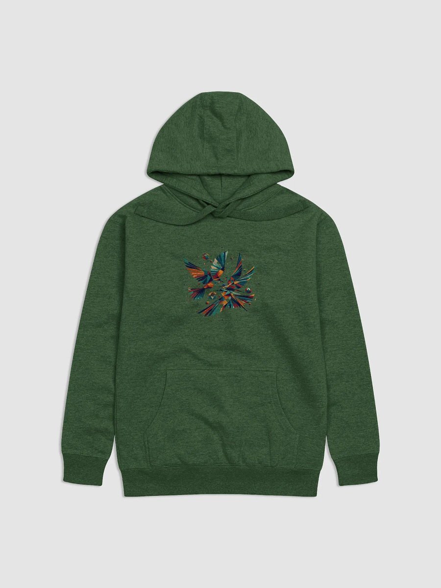 Avian Abstraction Unisex Hoodie - Geometric Art product image (1)